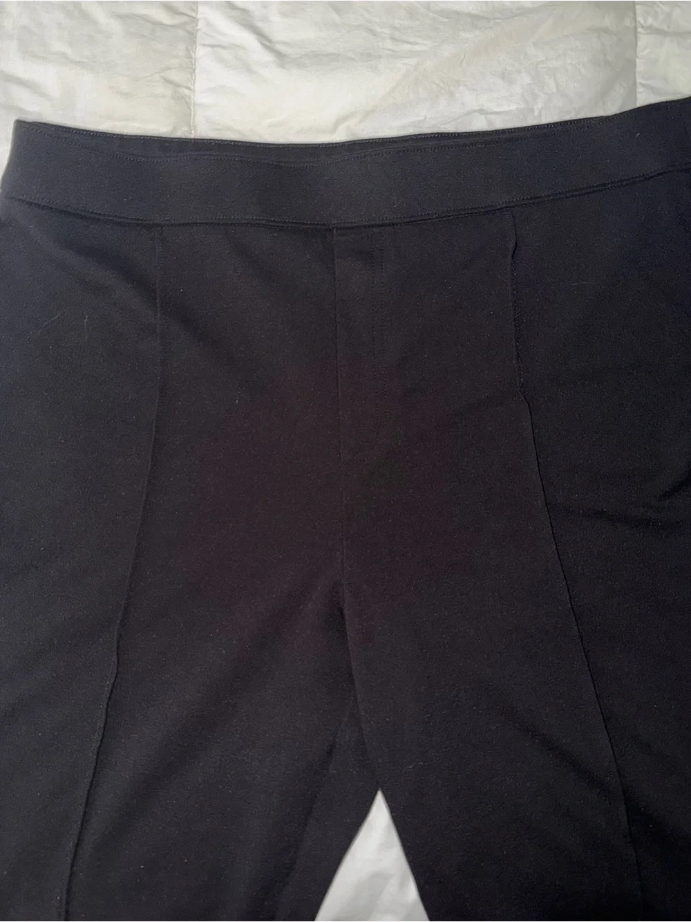 Nine West Men's Black Pull-On Knit Pants